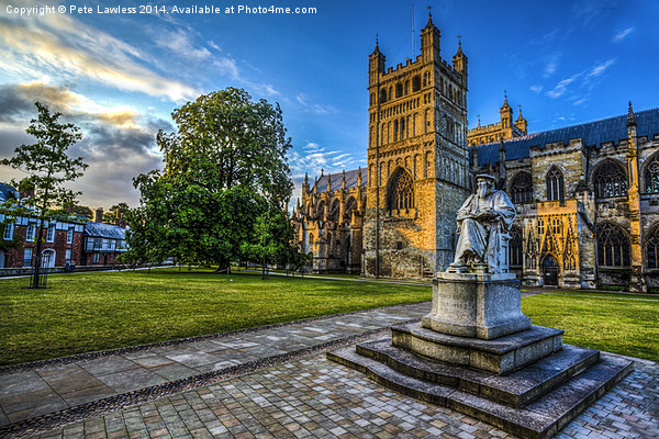  Exeter Cathedral Picture Board by Pete Lawless