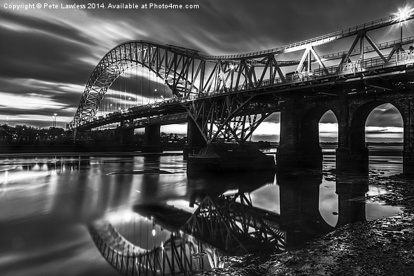 Runcorn Bridge ii  Picture Board by Pete Lawless