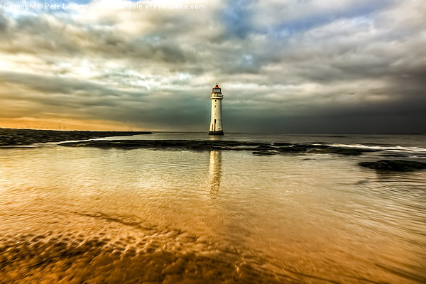  Perch Rock Lighthouse Picture Board by Pete Lawless