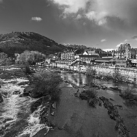 Buy canvas prints of  Llangollen by Pete Lawless