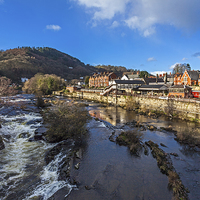 Buy canvas prints of    Llangollen by Pete Lawless
