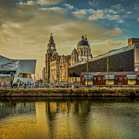 Buy canvas prints of  Liverpool by Pete Lawless