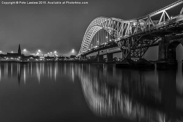  Silver Jubilee Bridge Picture Board by Pete Lawless