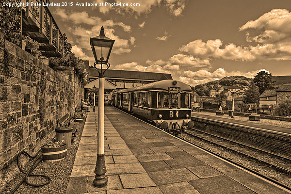  Railcar B4 Llangollen Picture Board by Pete Lawless
