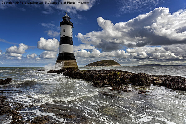  Penmon Lighthouse Picture Board by Pete Lawless