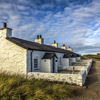 Buy canvas prints of  Pilot Cottages by Pete Lawless
