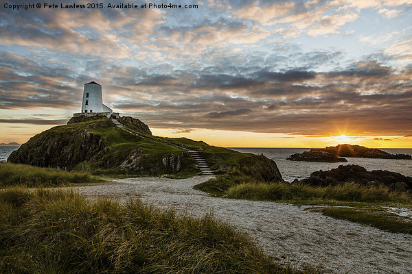  Twr Mawr Lighthouse   Llanddwyn Island Picture Board by Pete Lawless