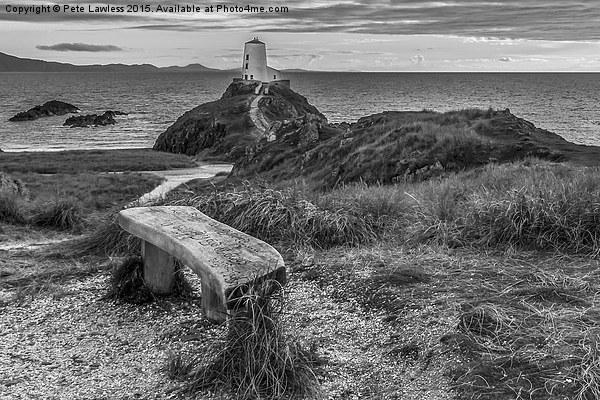  Twr Mawr Lighthouse   Llanddwyn Island Anglesey Picture Board by Pete Lawless