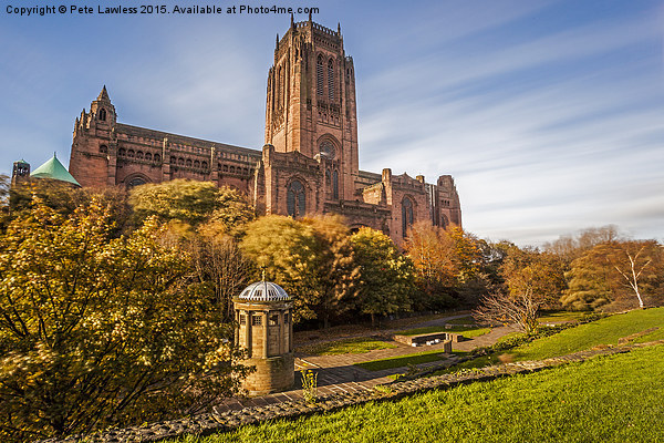  Liverpool Cathedral Picture Board by Pete Lawless