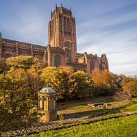 Buy canvas prints of  Liverpool Cathedral by Pete Lawless