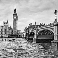 Buy canvas prints of Westminster River Thames by Pete Lawless