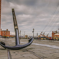 Buy canvas prints of Albert Dock Liverpool by Pete Lawless