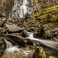 Buy canvas prints of Aber Falls by Pete Lawless
