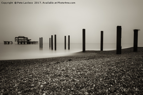 The West Pier Picture Board by Pete Lawless