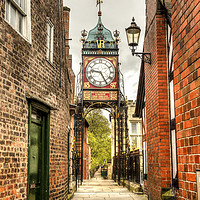 Buy canvas prints of Eastgate Clock Chester by Pete Lawless