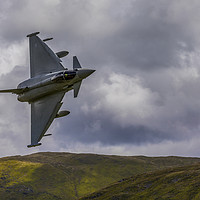 Buy canvas prints of Typhoon RAF by Pete Lawless