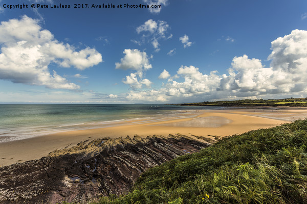 Lligwy Beach Picture Board by Pete Lawless