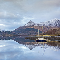 Buy canvas prints of Glen Coe from Buachaille Harbour by Pete Lawless