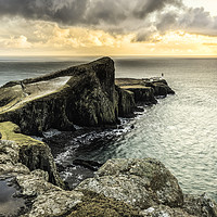 Buy canvas prints of Sunset Neist Point by Pete Lawless