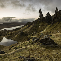 Buy canvas prints of Old Man of Storr Sunrise by Pete Lawless