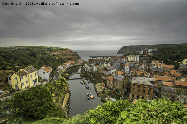 Staithes Picture Board by Pete Lawless