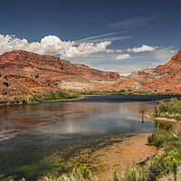 Buy canvas prints of Colorado River, Glen Canyon. by Pete Lawless