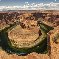 Buy canvas prints of Horseshoe Bend by Pete Lawless