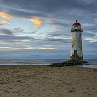 Buy canvas prints of Point of Ayr Lighthouse by Pete Lawless