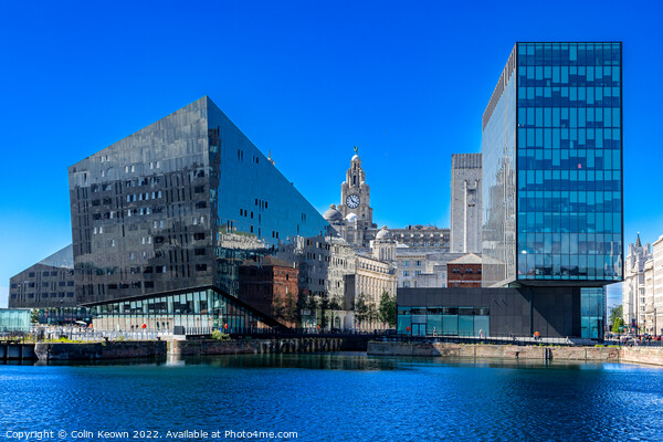 Liverpool Waterfront Picture Board by Colin Keown