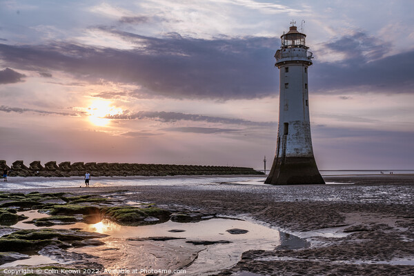 Perch Rock Lighthouse Picture Board by Colin Keown