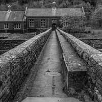Buy canvas prints of Elan Valley, Caban Coch by Colin Keown