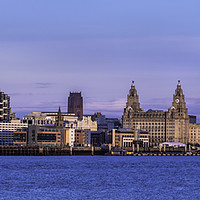Buy canvas prints of Liverpool Waterfront by Colin Keown