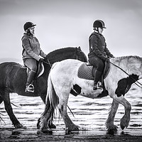 Buy canvas prints of Beach Ride by Colin Keown