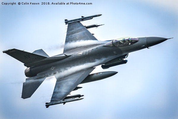 F16 USAF Picture Board by Colin Keown