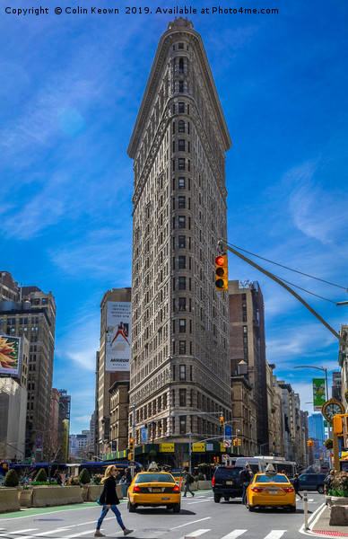 Flatiron Building, NYC Picture Board by Colin Keown