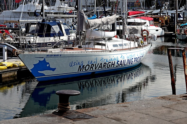 Morvagh Training Vessel Picture Board by Bryan 4Pics