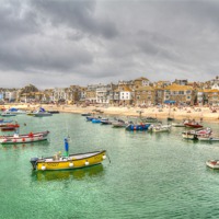 Buy canvas prints of St Ives, Cornwall by Chris Willman