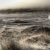 Buy canvas prints of  Black Rock Cottage by Chris Willman