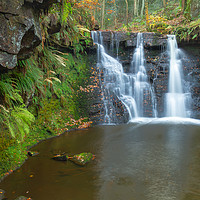 Buy canvas prints of Goit Stock Waterfall by Chris Willman