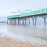 Buy canvas prints of Lytham St Annes Pier by Chris Willman