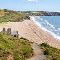 Buy canvas prints of Loe Bar Porthleven by Chris Willman