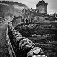 Buy canvas prints of Eilean Donan Castle by Jan Venter