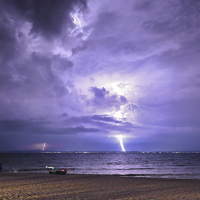 Buy canvas prints of Lightning by Jan Venter