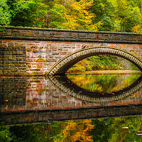 Buy canvas prints of Autumn Bridge  by Jan Venter