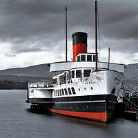 Buy canvas prints of Maid Of The Loch Balloch Pier by austin APPLEBY