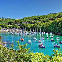 Buy canvas prints of Watermouth Cove Harbour North Devon by austin APPLEBY