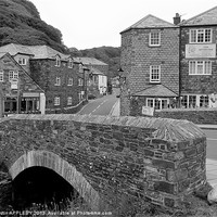 Buy canvas prints of BOSCASTLE,NORTH CORNWALL by austin APPLEBY