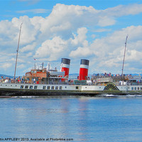Buy canvas prints of WAVERLEY AT LARGS by austin APPLEBY