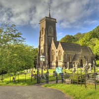 Buy canvas prints of  St Etheldreda Church West Quantoxhead by austin APPLEBY