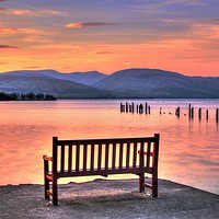 Buy canvas prints of View From The Bench by austin APPLEBY